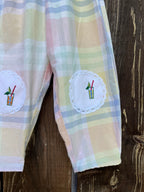 Pantalon enfant à carreaux