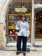 Veste patchwork upcyclée - Pièce unique