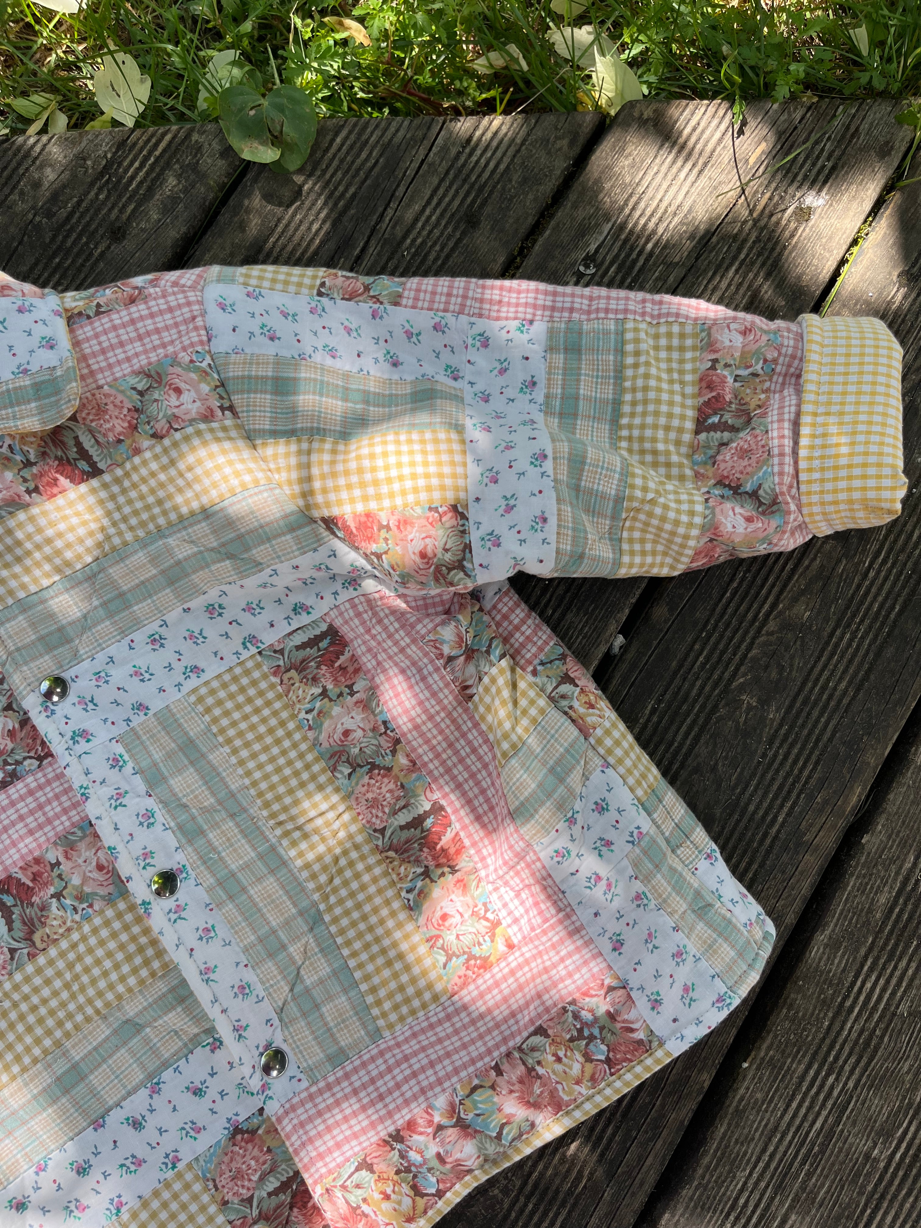 Veste patchwork enfant