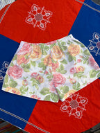 Mini Short fleurs dentelle  – Pièce Unique