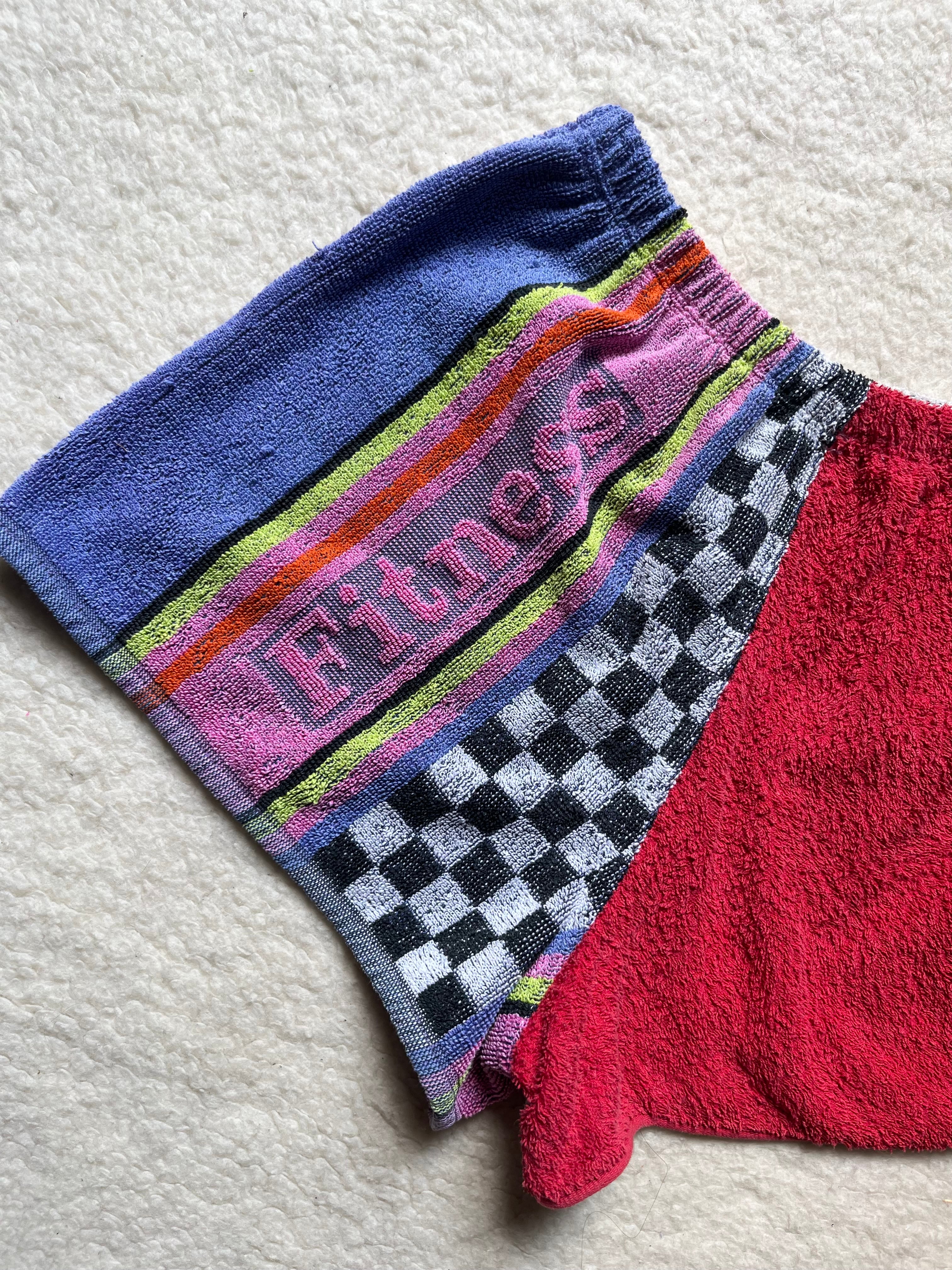 Mini Short éponge vintage – Pièce Unique