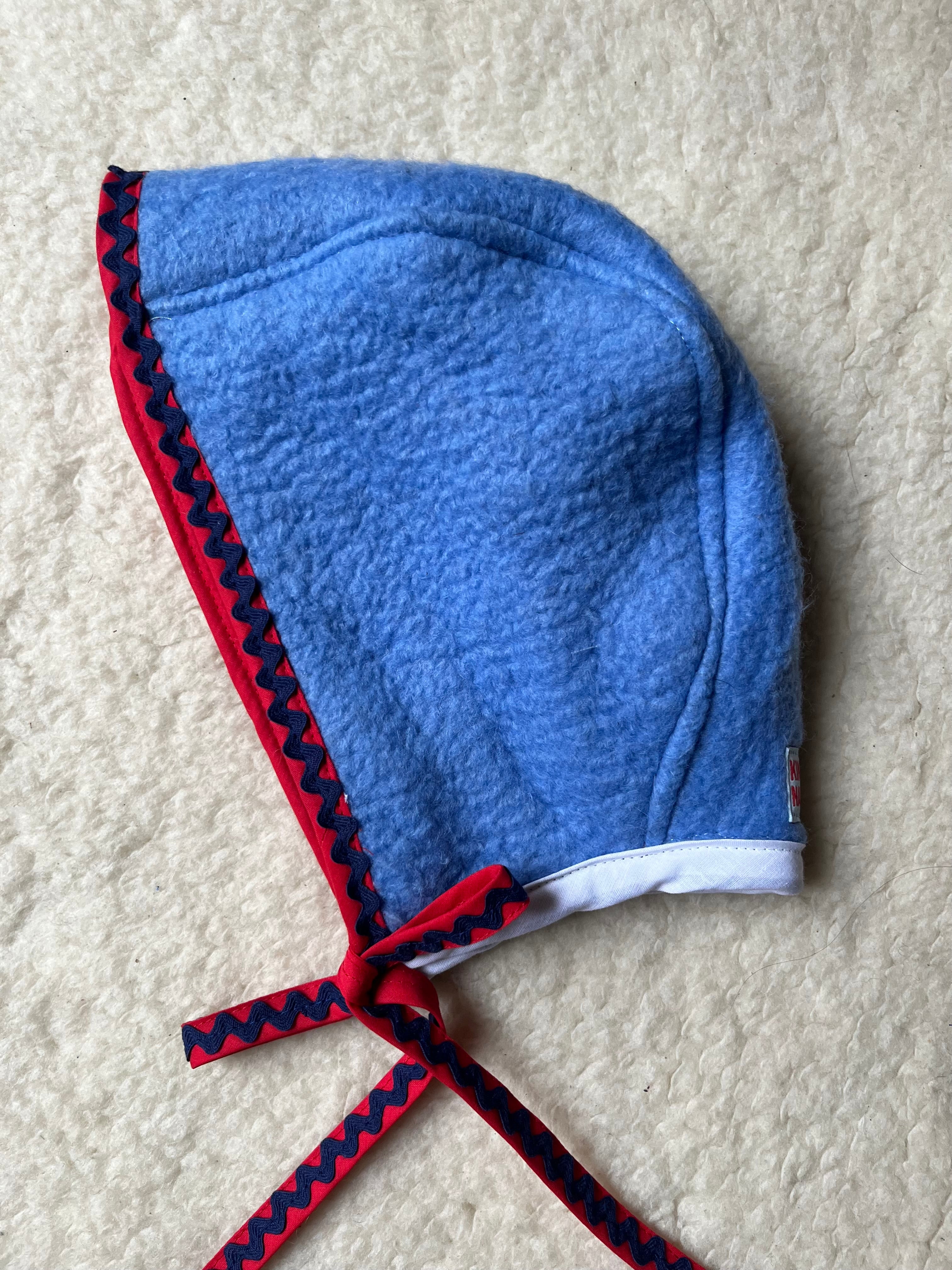 Béguin uni adulte upcyclé en laine – Pièce unique