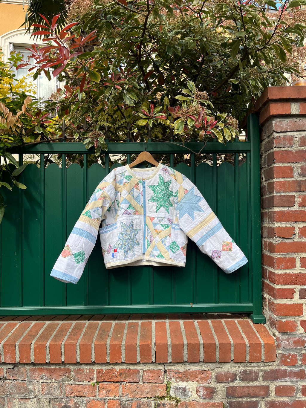 Veste patchwork upcyclée - Pièce unique