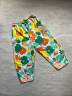 Pantalon enfant à fleurs