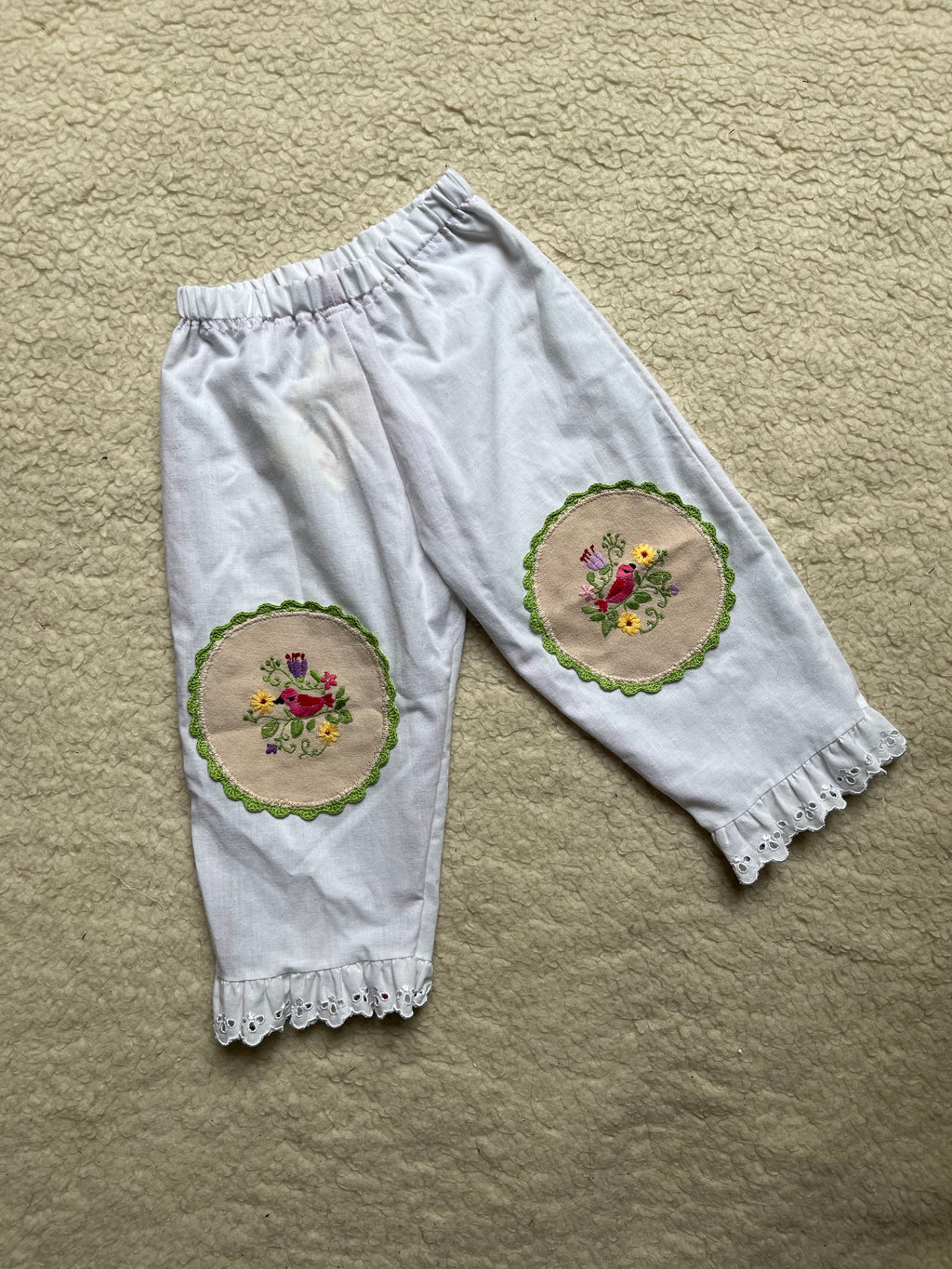 Pantalon napperons enfants