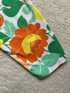 Pantalon enfant à fleurs