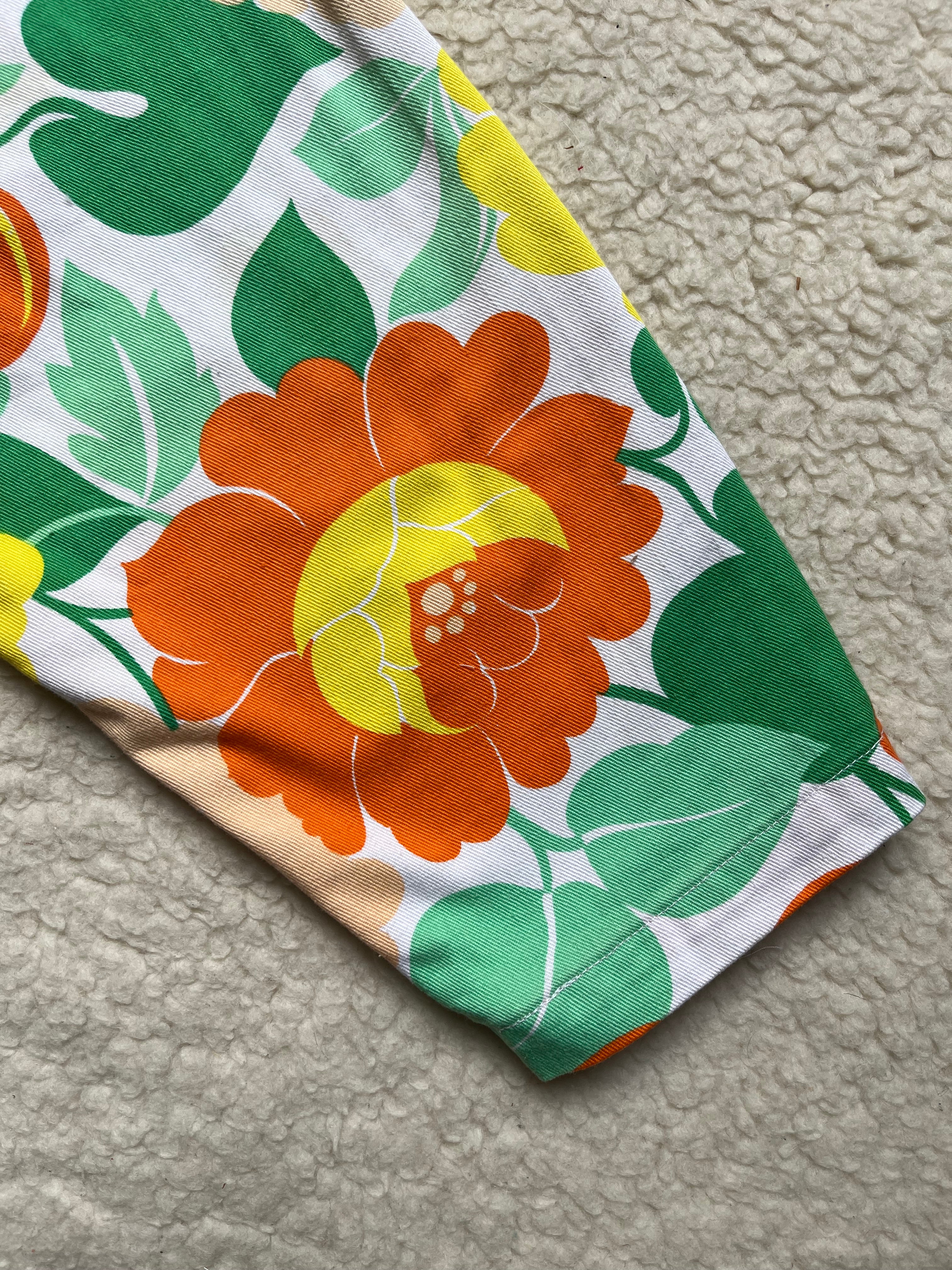Pantalon enfant à fleurs