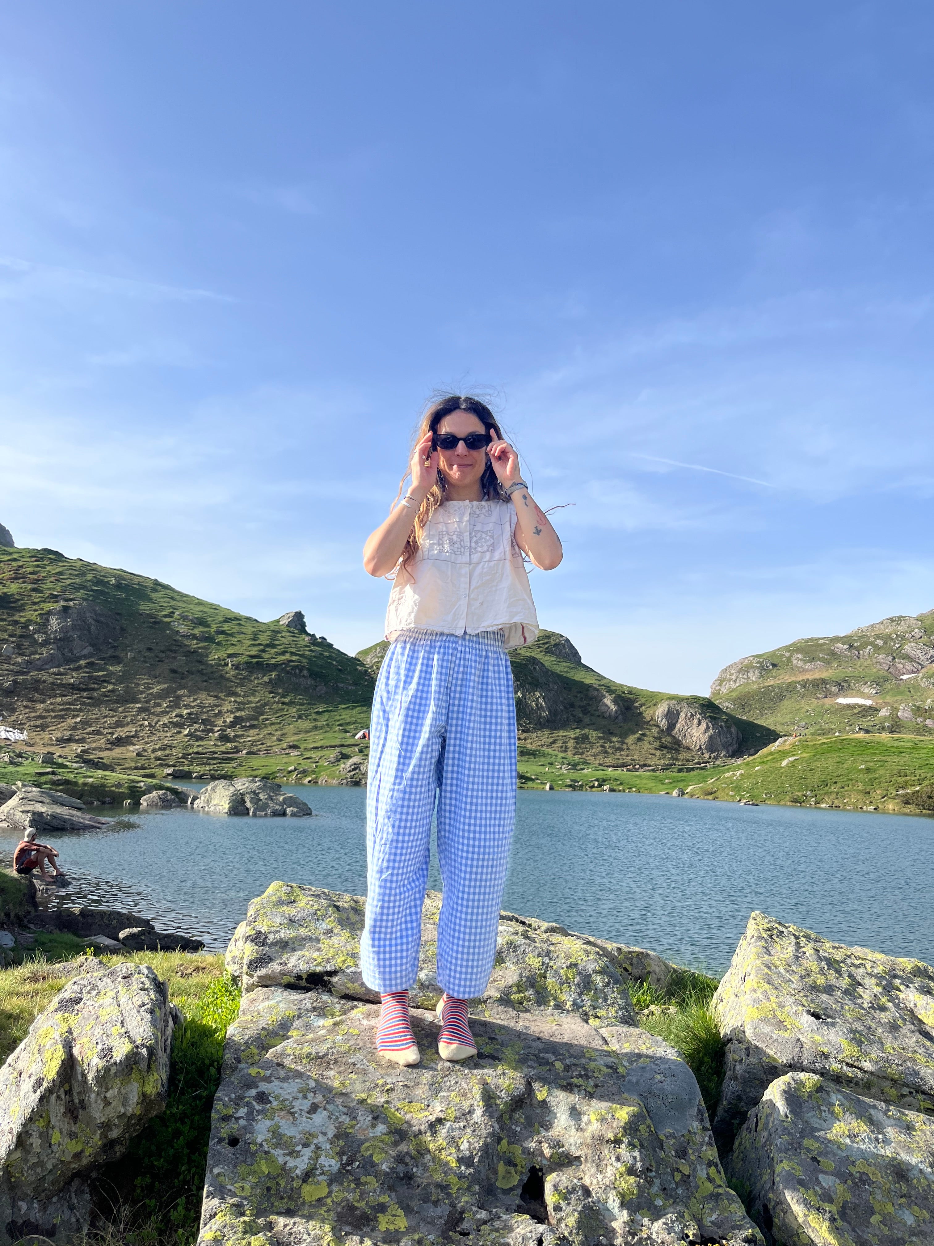 Pantalon vichy