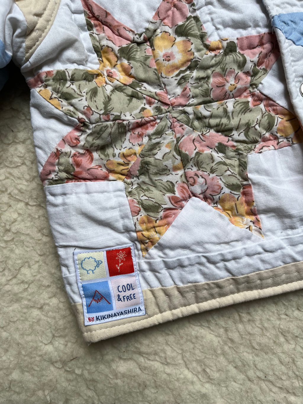 Veste patchwork enfant