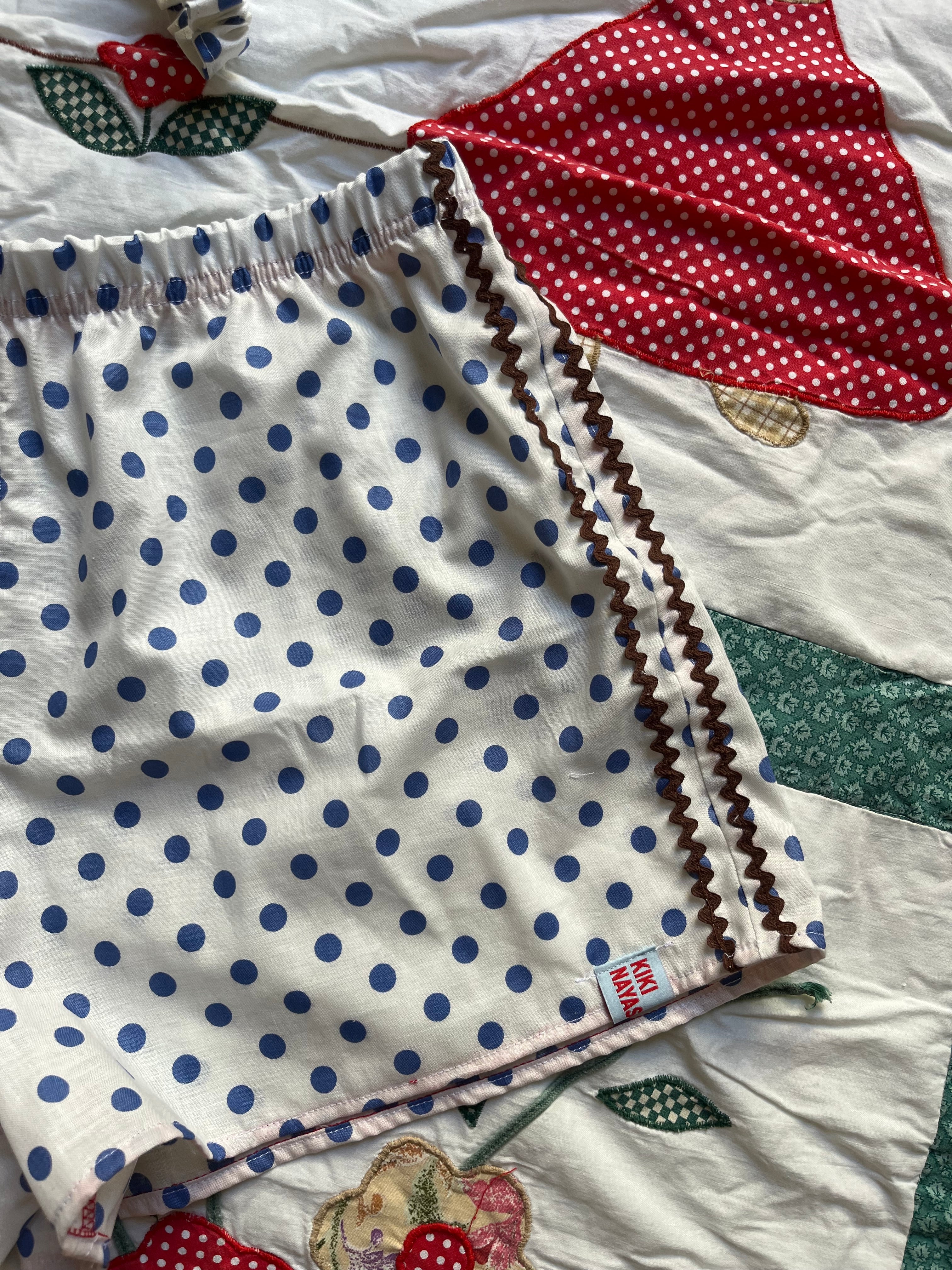 Ensemble short / bandana  – Pièces Uniques