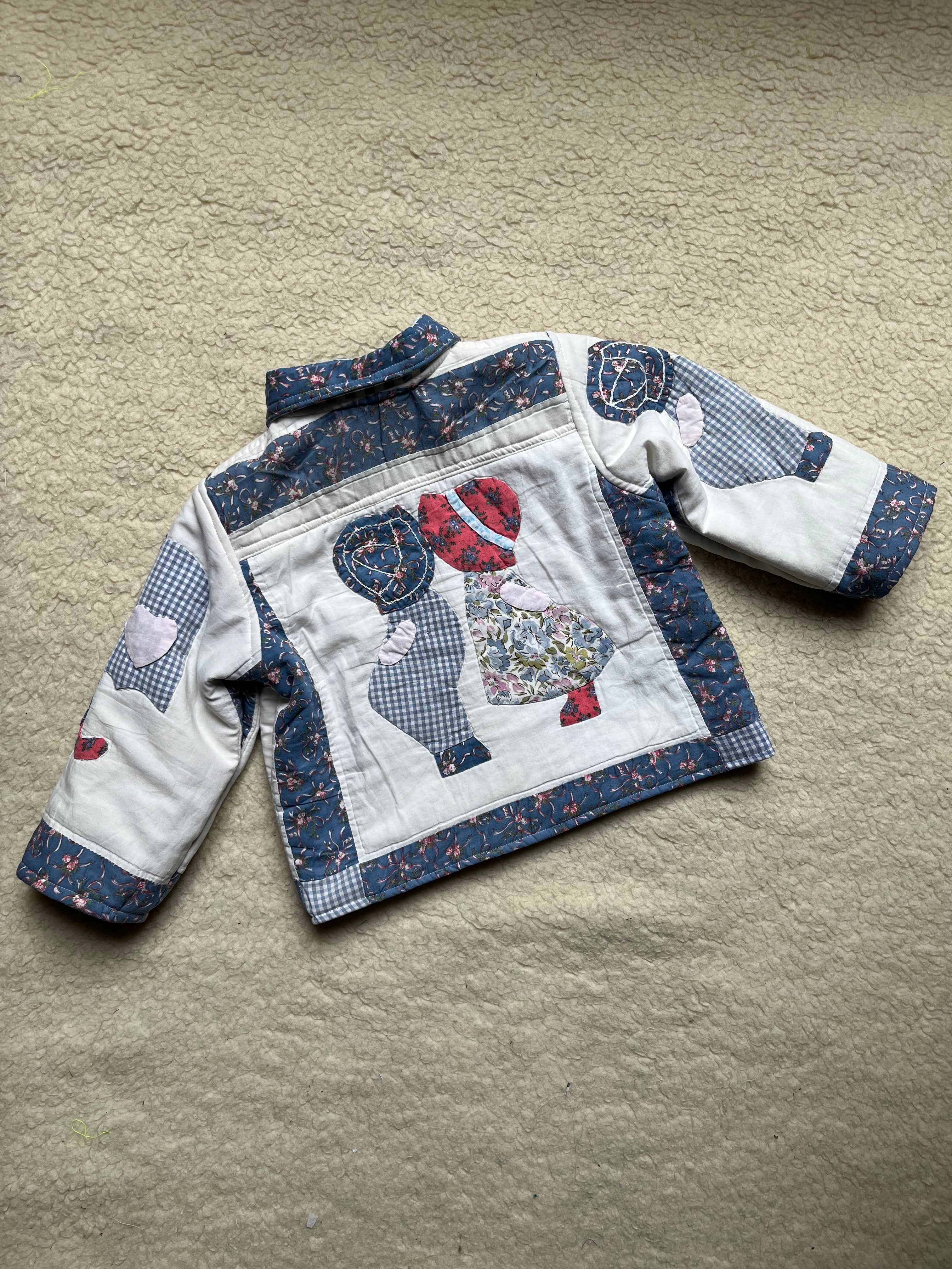 Veste upcyclée patchwork