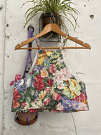 Débardeur fleurs upcyclé - Pièce unique