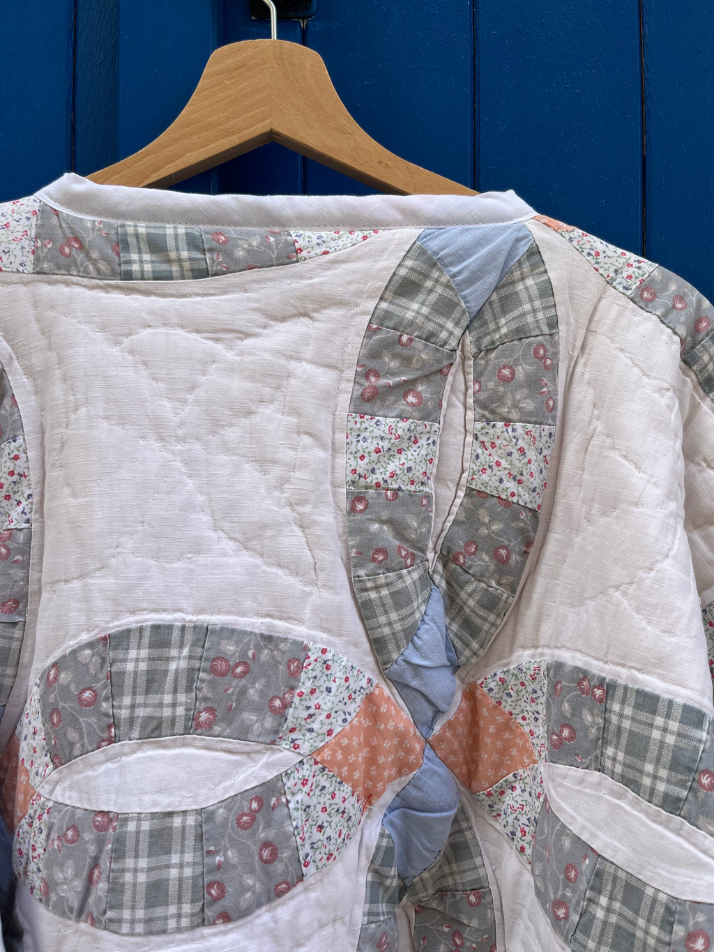 Veste patchwork upcyclée - Pièce unique