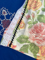 Mini Short fleurs dentelle  – Pièce Unique