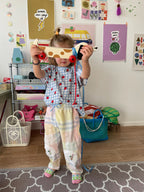 Pantalon enfant à carreaux