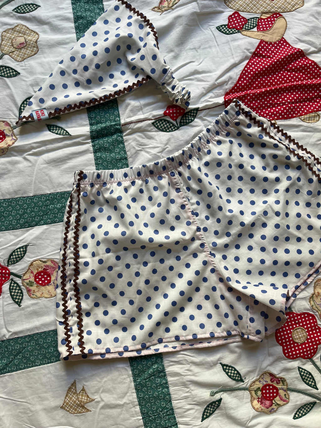 Ensemble short / bandana  – Pièces Uniques