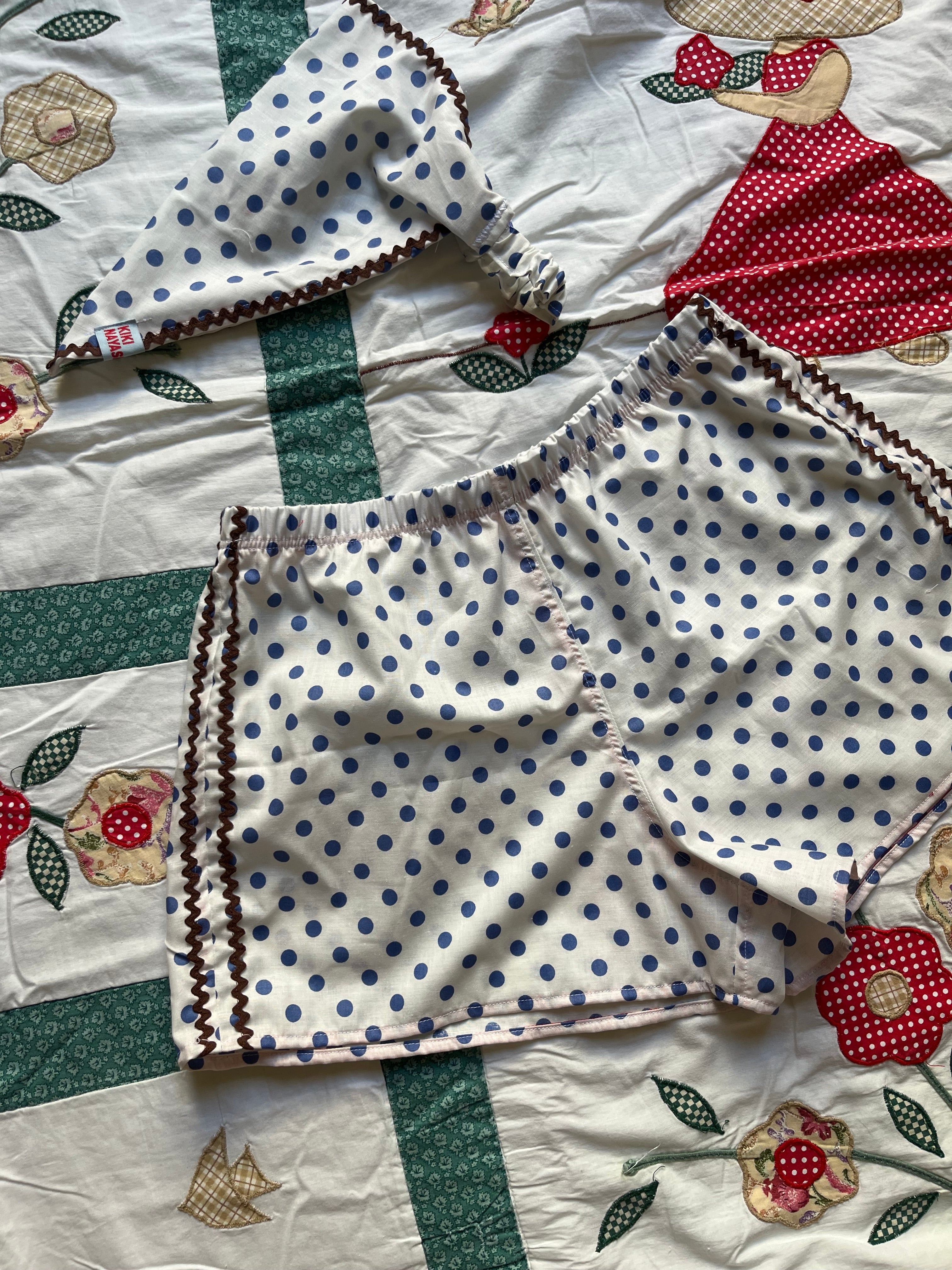 Ensemble short / bandana  – Pièces Uniques