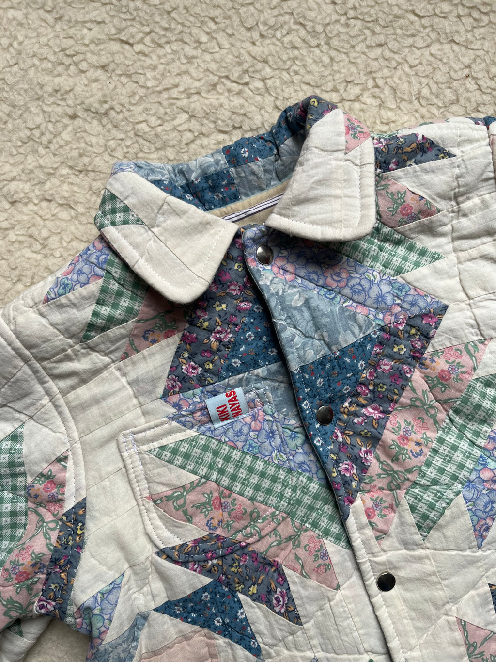 Veste patchwork enfant