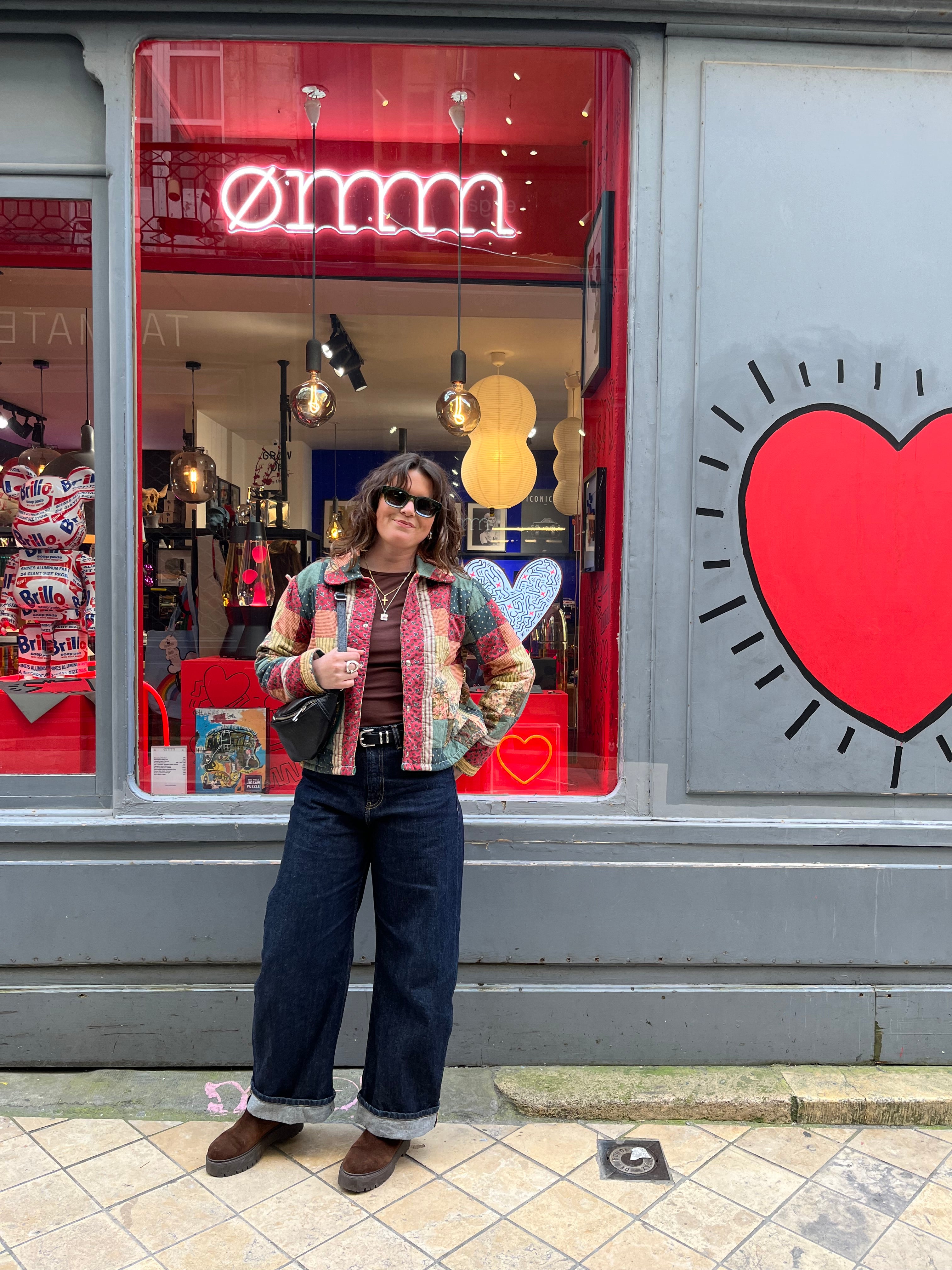 Veste patchwork upcyclée - Pièce unique