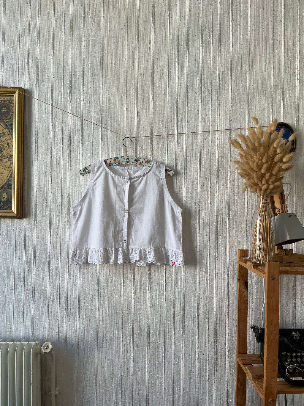 Top broderies anglaise - Fait main
