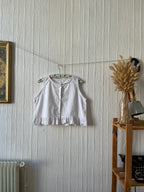 Top broderies anglaise - Fait main