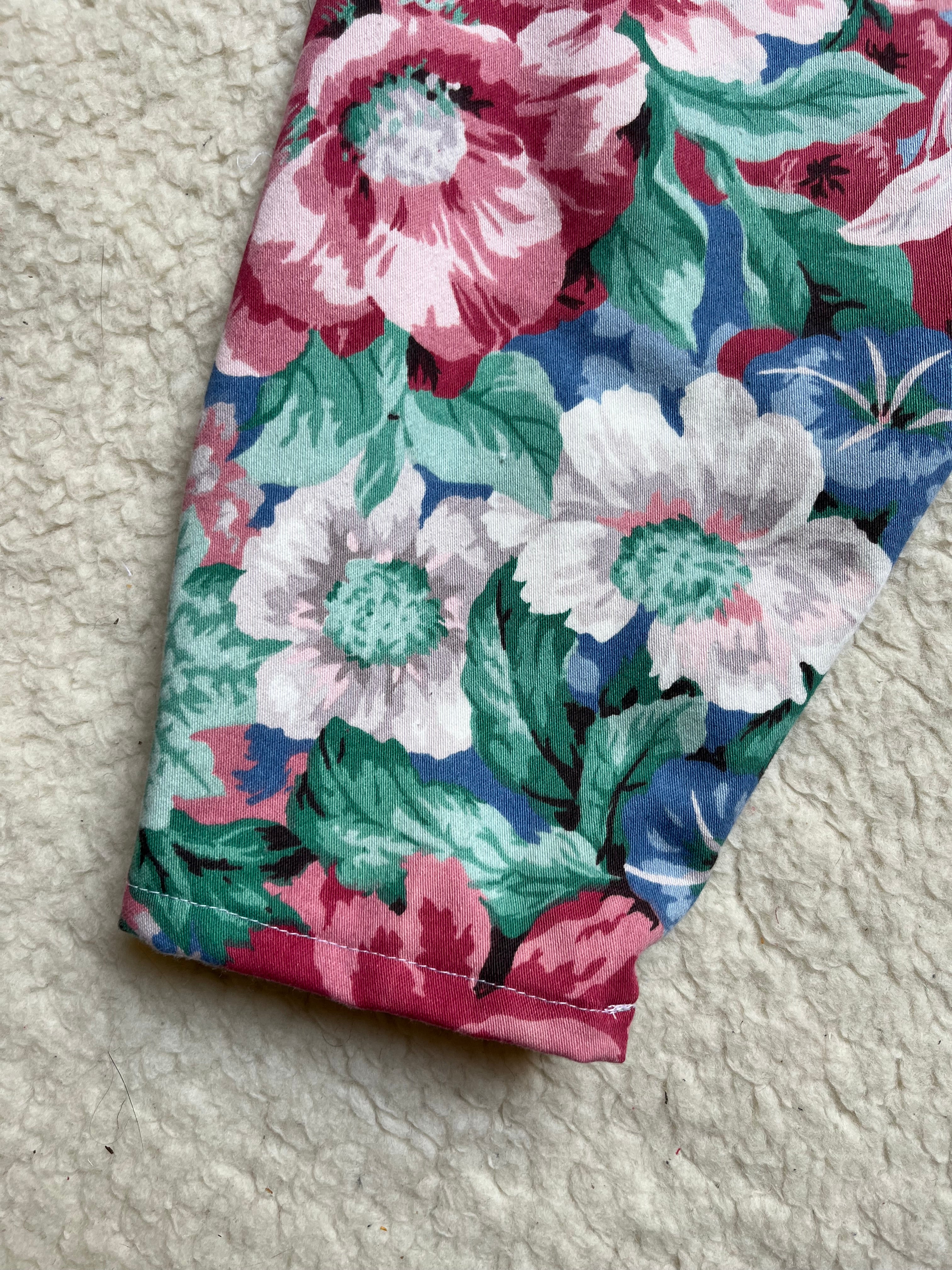 Pantalon enfant à fleurs