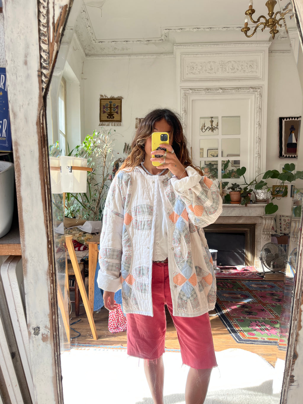 Veste patchwork upcyclée - Pièce unique