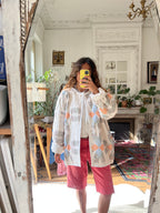 Veste patchwork upcyclée - Pièce unique