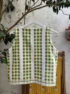Top en éponge vintage  - Pièce unique