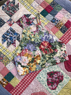 Débardeur fleurs upcyclé - Pièce unique