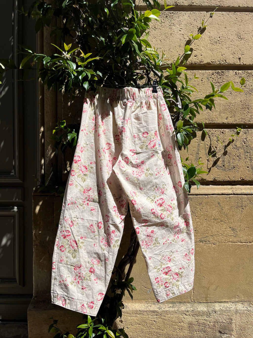 Pantalon fleurs