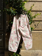 Pantalon fleurs