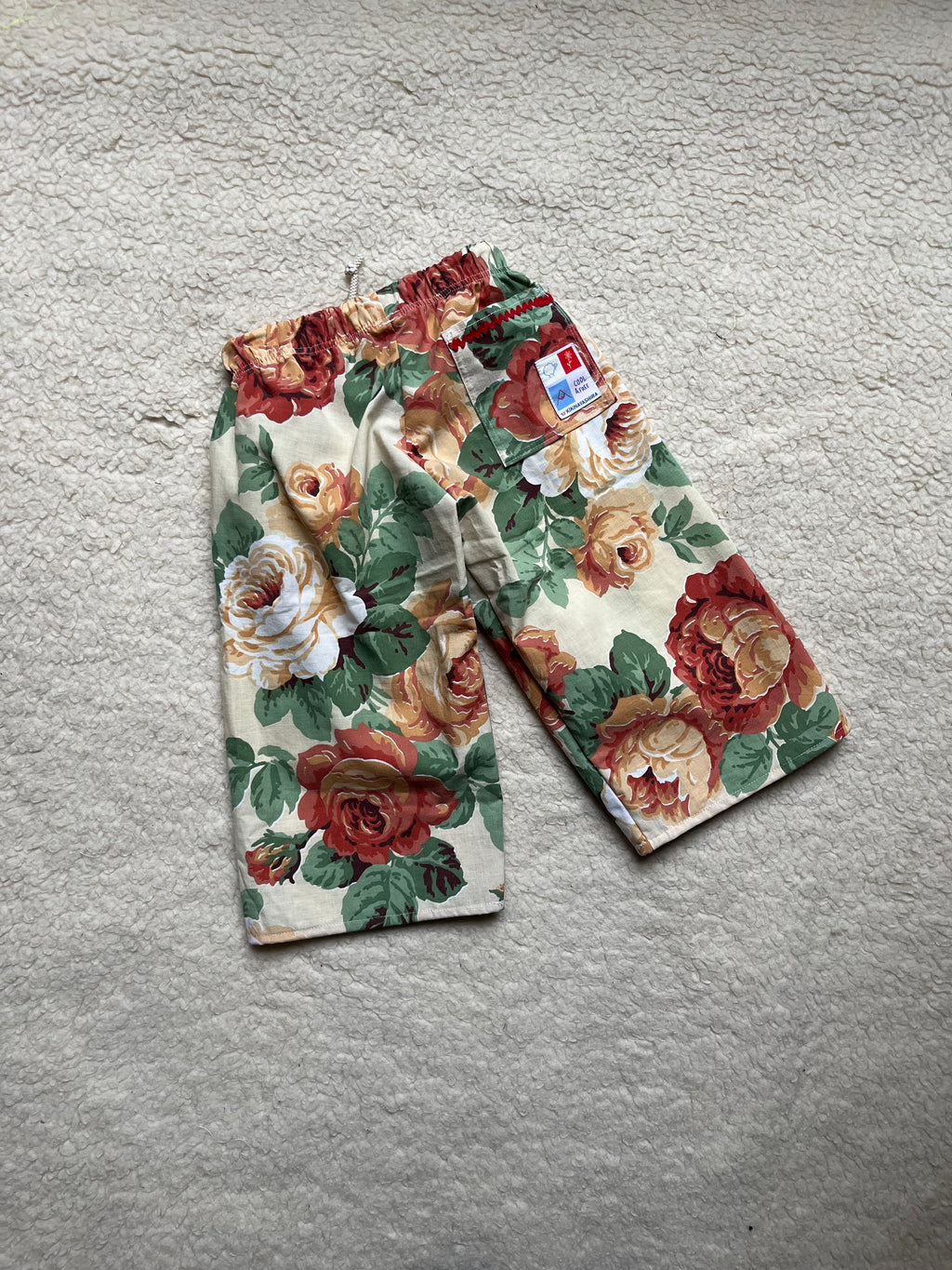 Pantalon fleurs