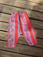 Pantalon enfant à fleurs