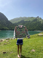 Veste patchwork upcyclée - Pièce unique