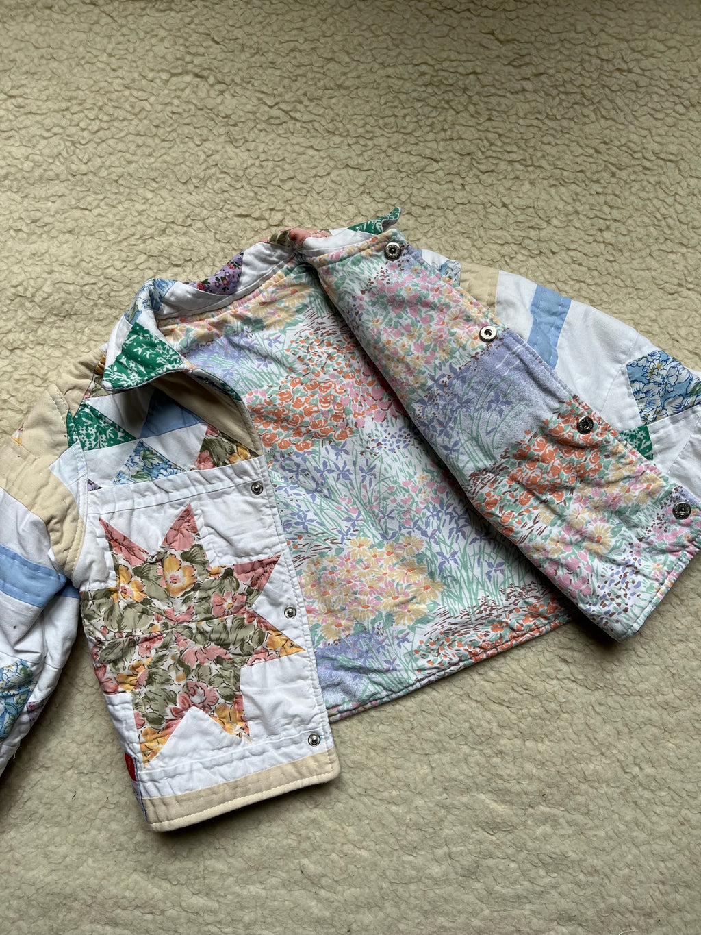 Veste patchwork enfant