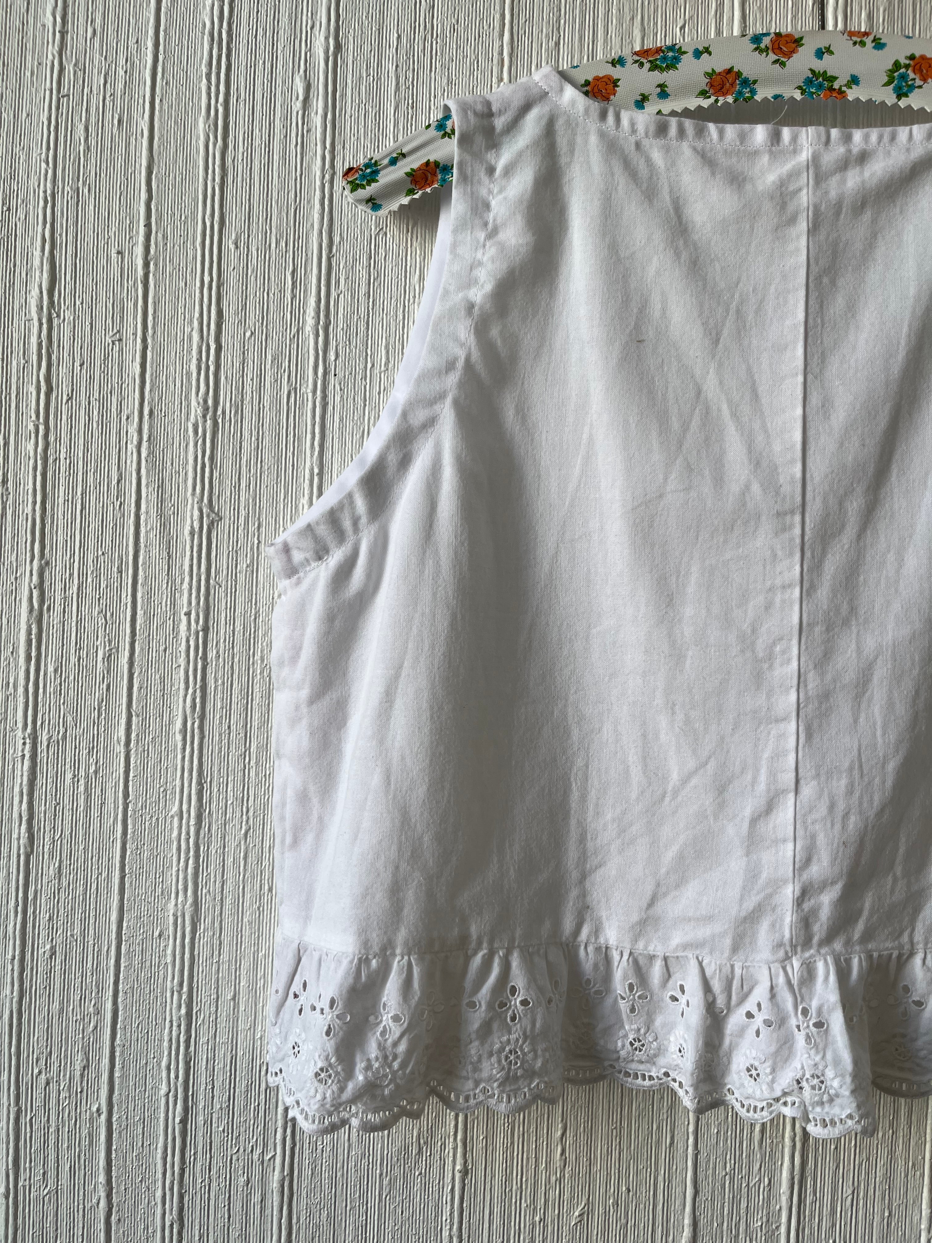 Top broderies anglaise - Fait main