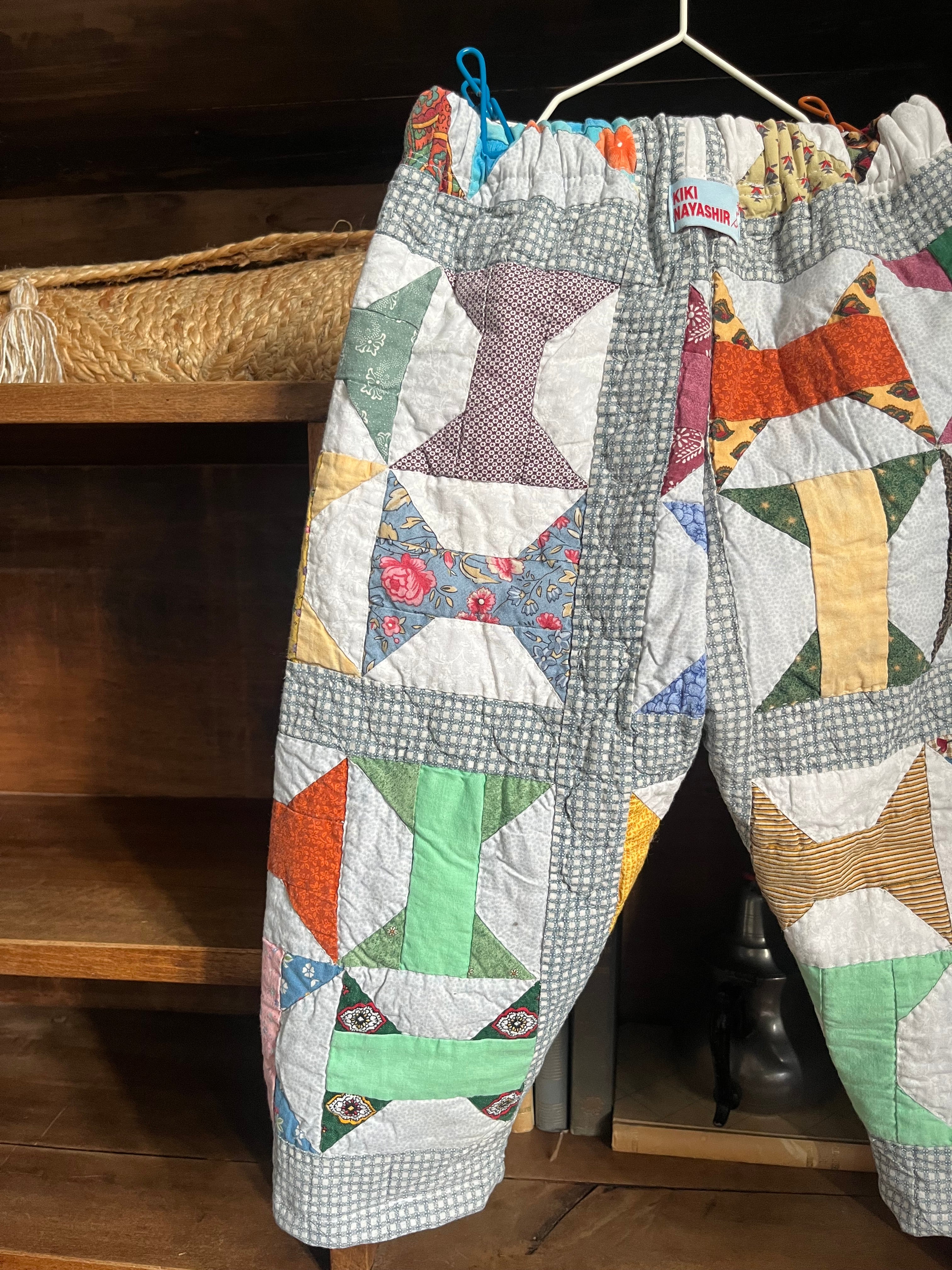 Pantalon enfant patchwork