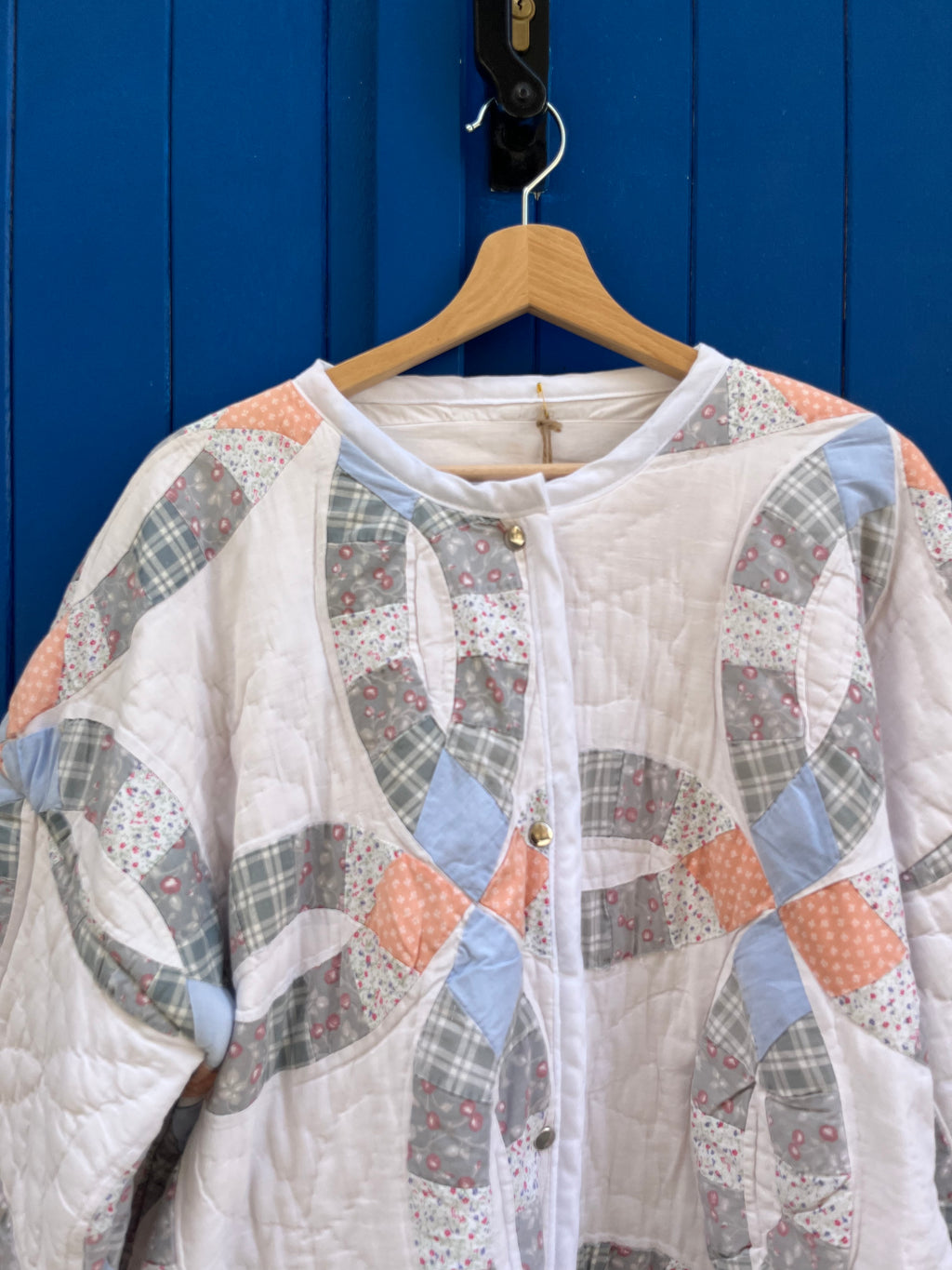 Veste patchwork upcyclée - Pièce unique