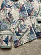 Veste patchwork upcyclée - Pièce unique