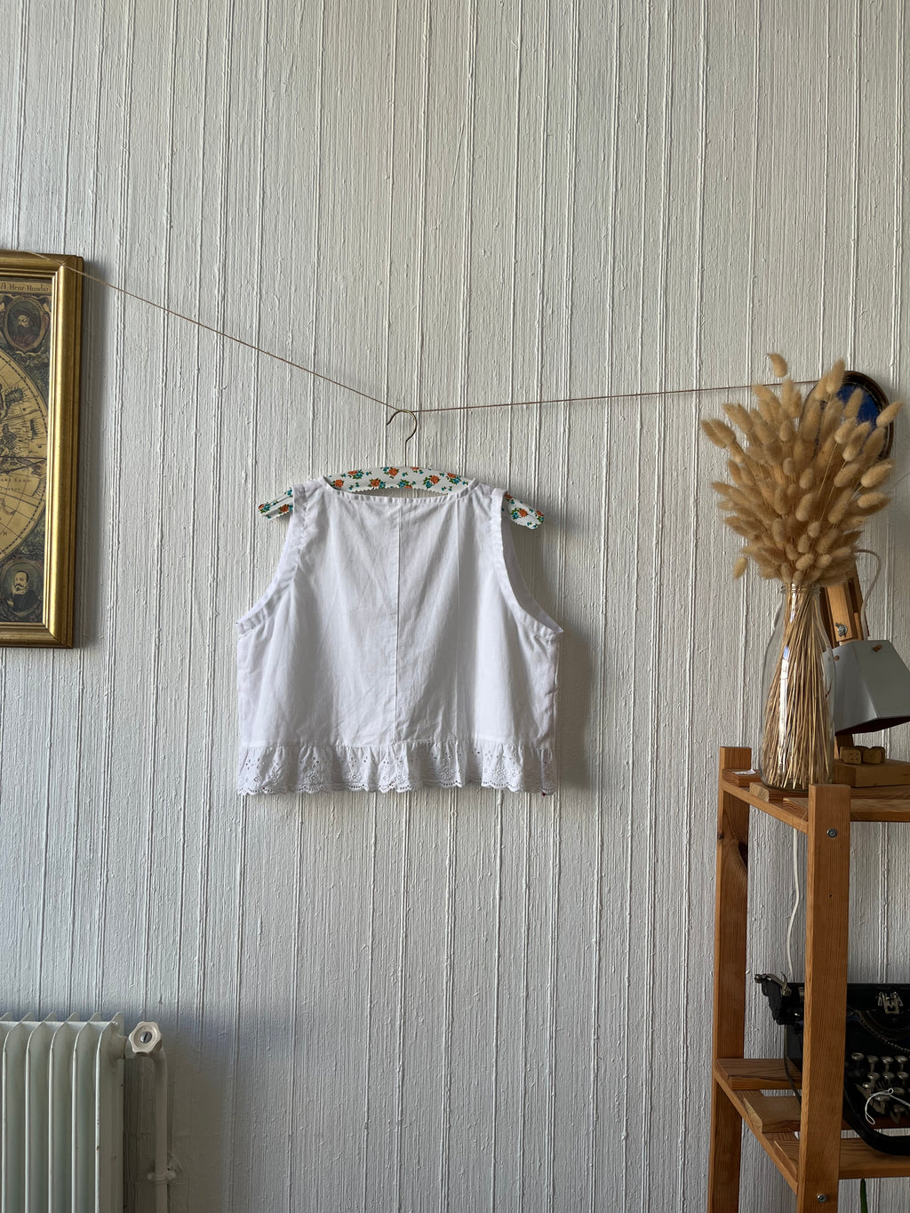 Top broderies anglaise - Fait main