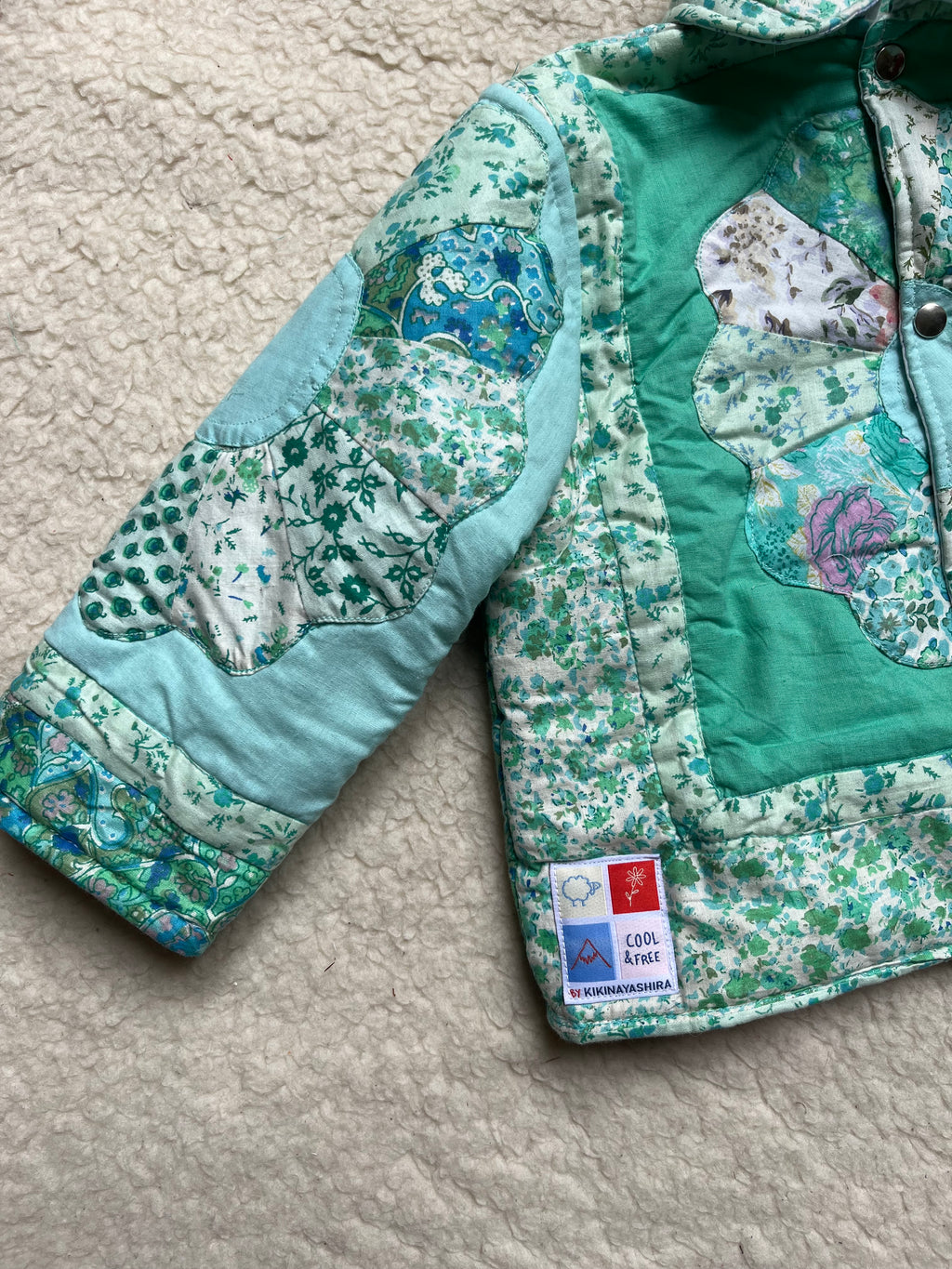 Veste patchwork enfant