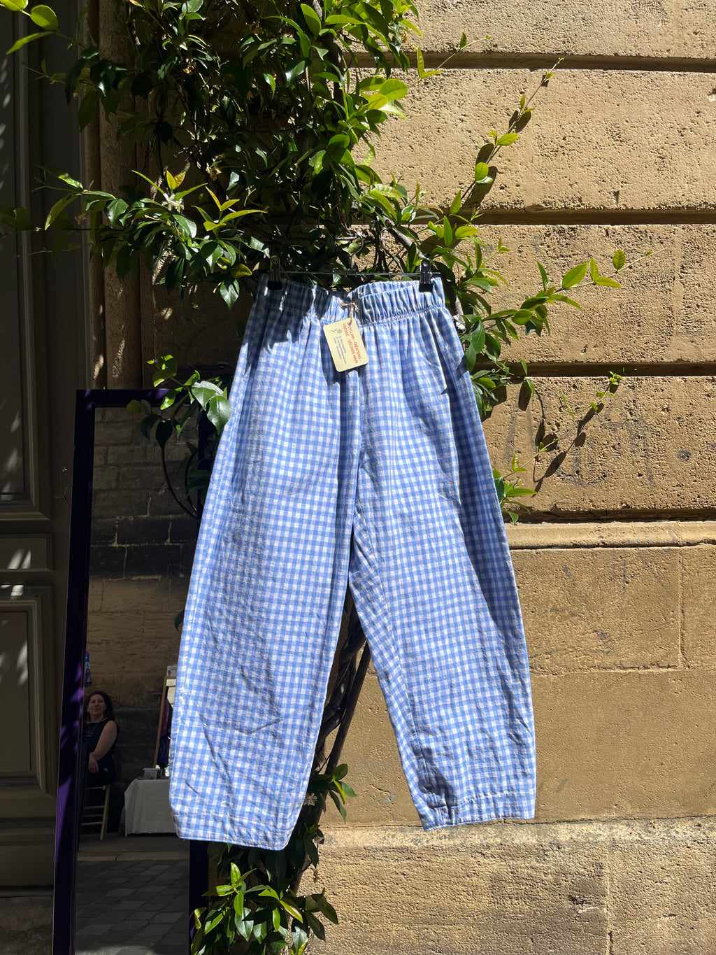 Pantalon vichy