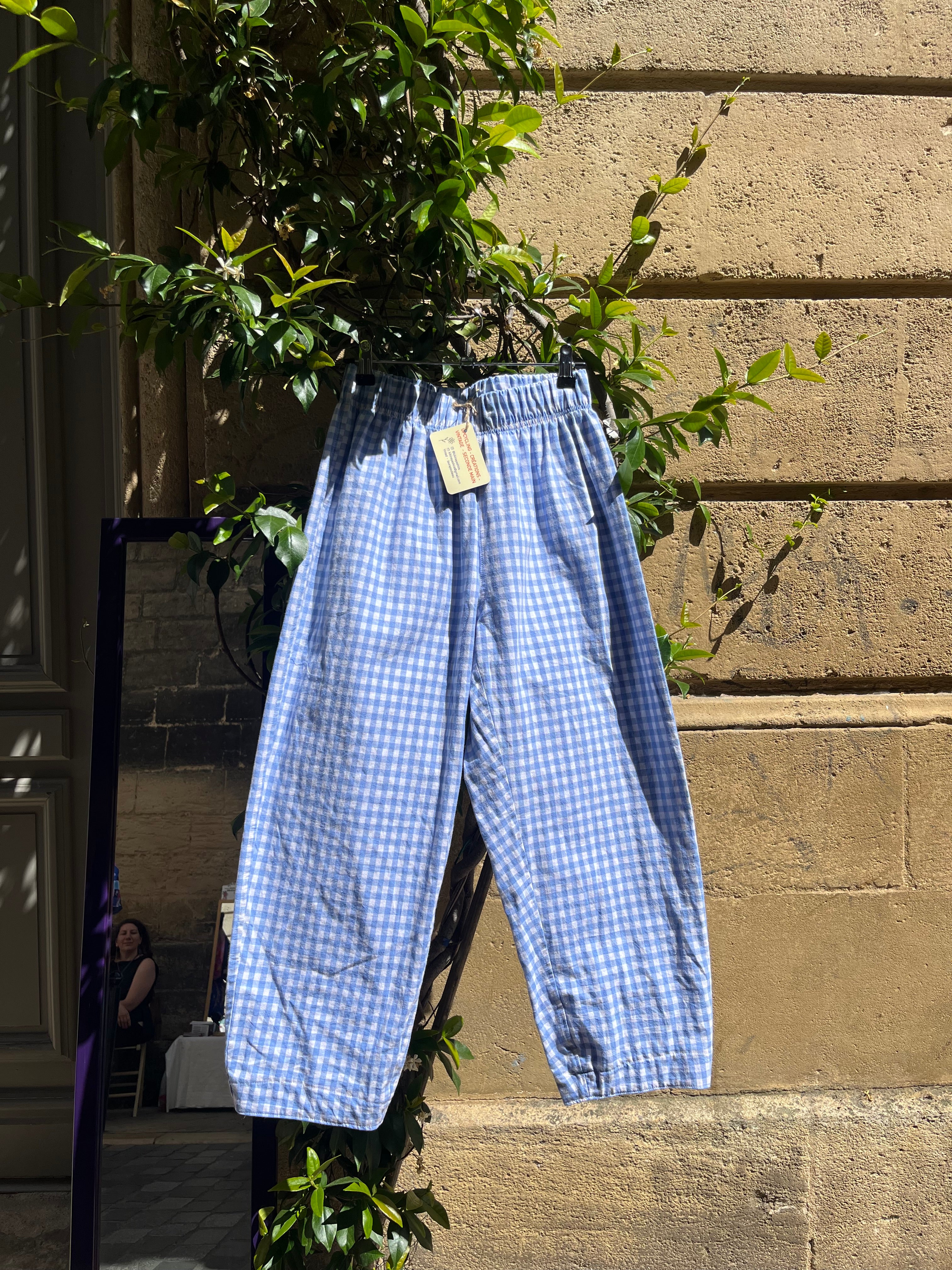 Pantalon vichy