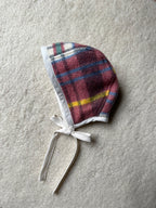Béguin adulte upcyclé en laine & polaire – Pièce unique