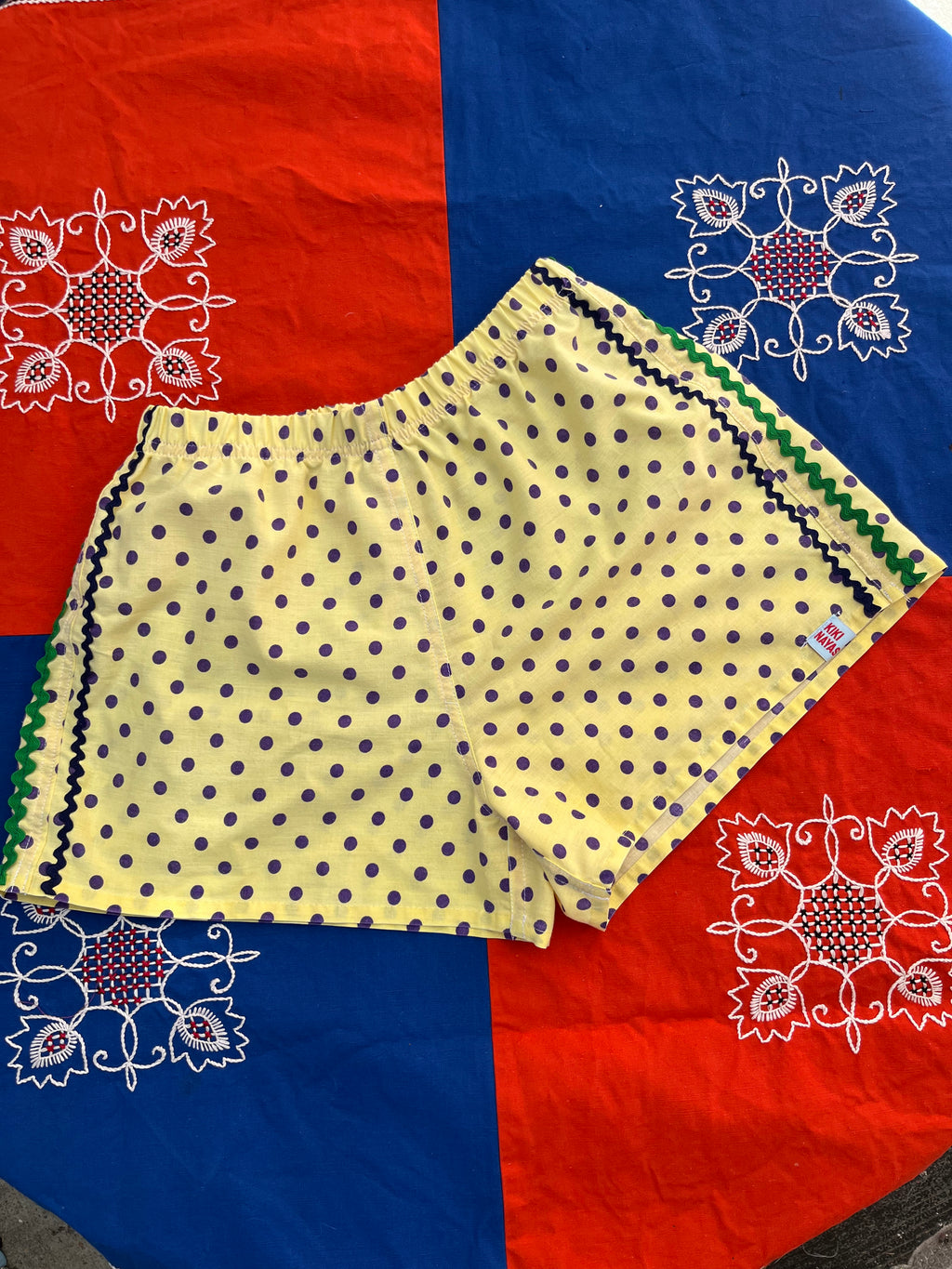 Mini Short à pois – Pièce Unique