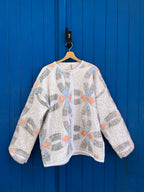 Veste patchwork upcyclée - Pièce unique