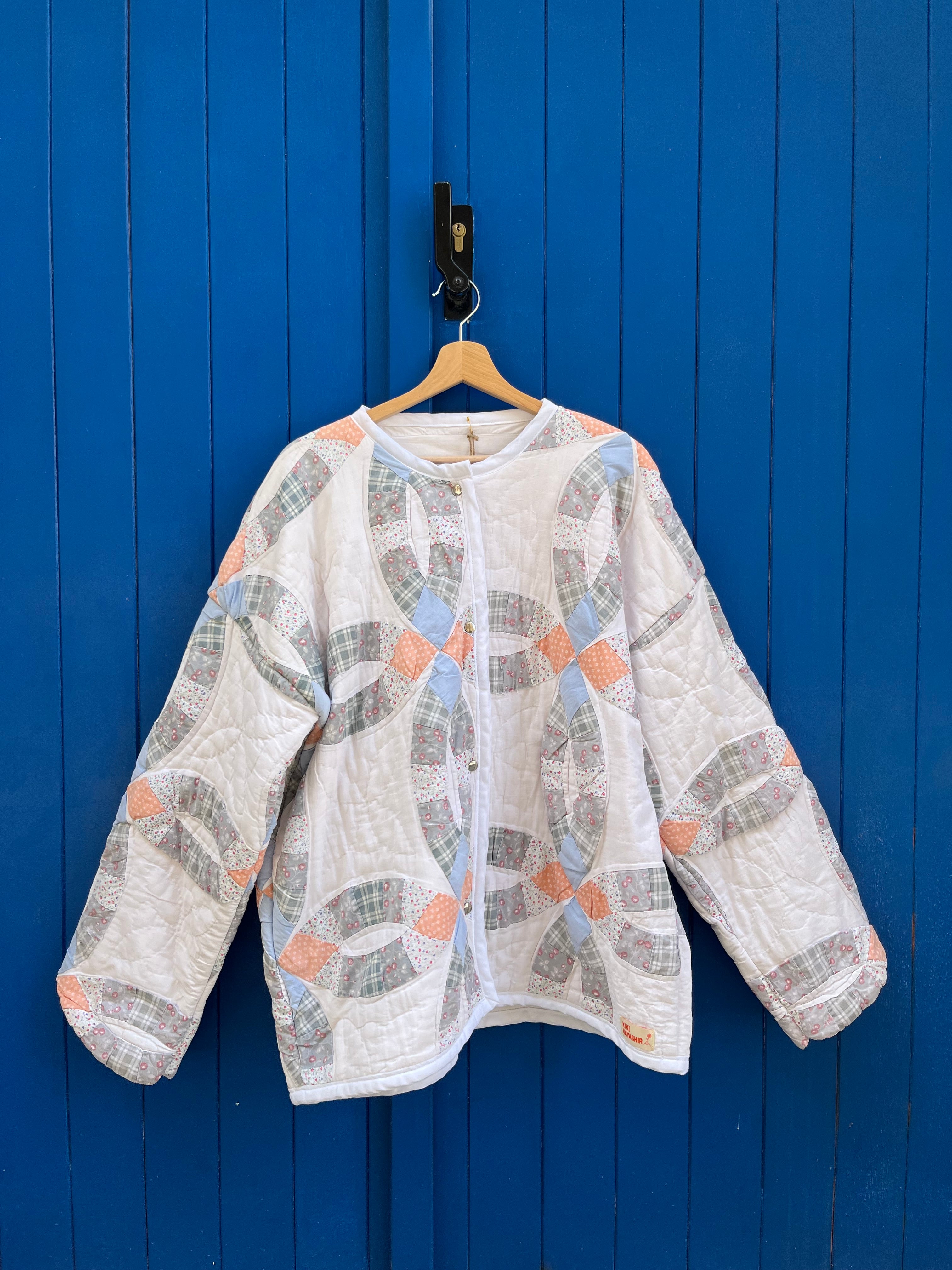 Veste patchwork upcyclée - Pièce unique
