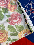 Mini Short fleurs dentelle  – Pièce Unique