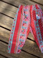 Pantalon enfant à fleurs